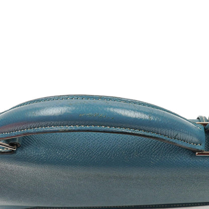 Hermès Kelly Depeches 34 Bleu Jean Epsom Mit Palladium Hardware, 2006