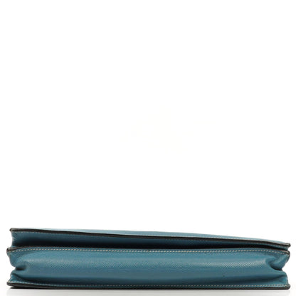 Hermès Kelly Depeches 34 Bleu Jean Epsom Mit Palladium Hardware, 2006