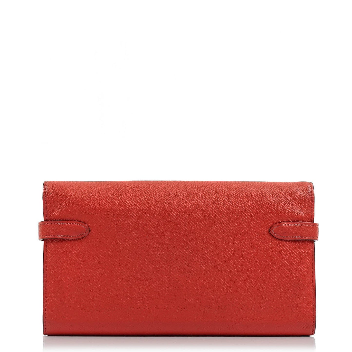 Hermès Kelly Longue Geldbörse aus Rose Jaipur Epsom Leder