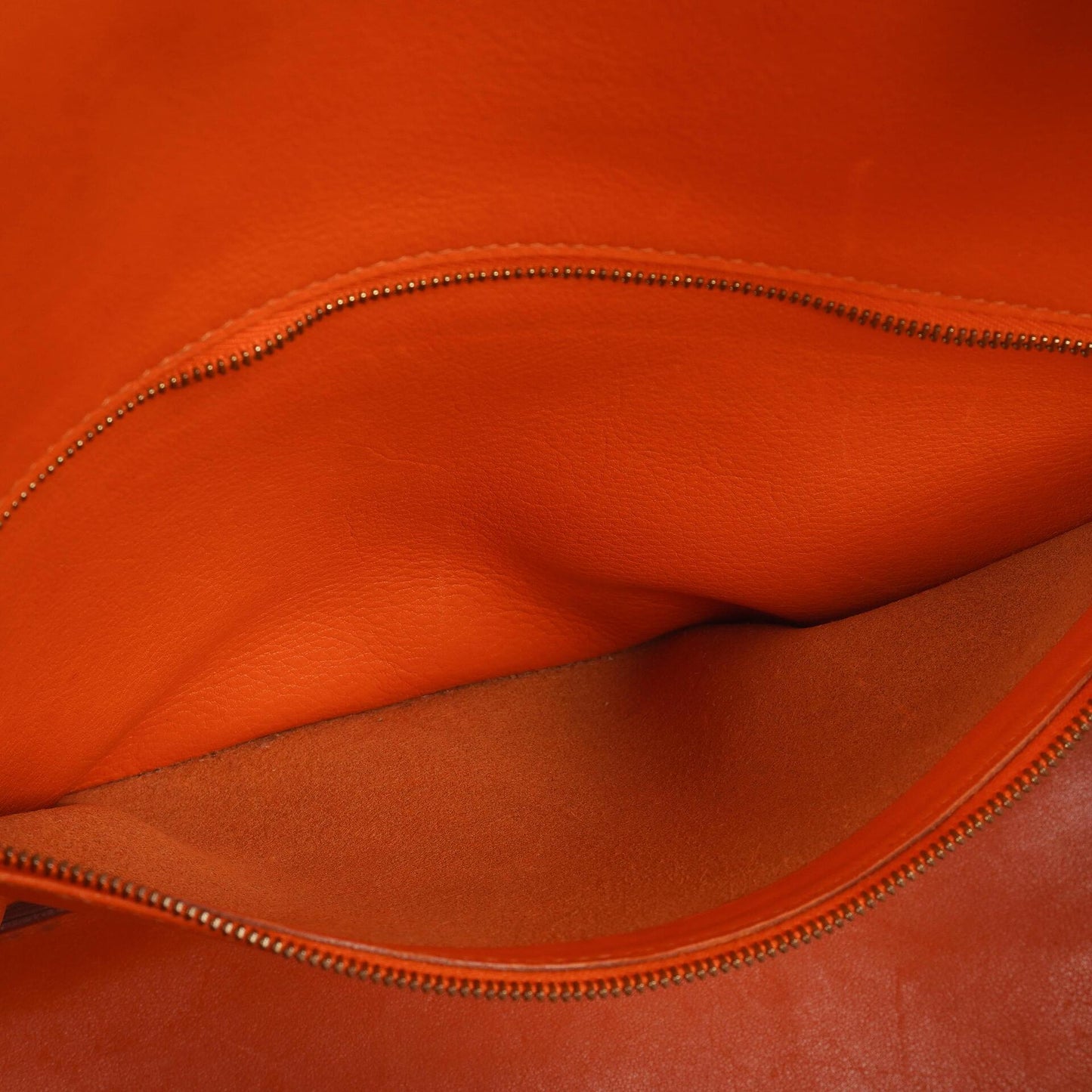 Hermes HAC Birkin 32 Swift Leder Orange mit Gold Hardware