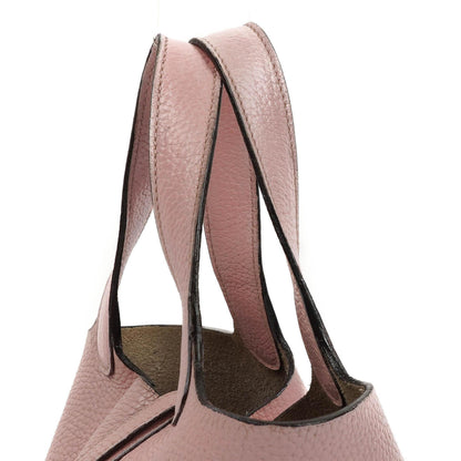 Hermès Picotin 18 aus Rose Sakura Taurillon Clemence mit Palladium-Hardware