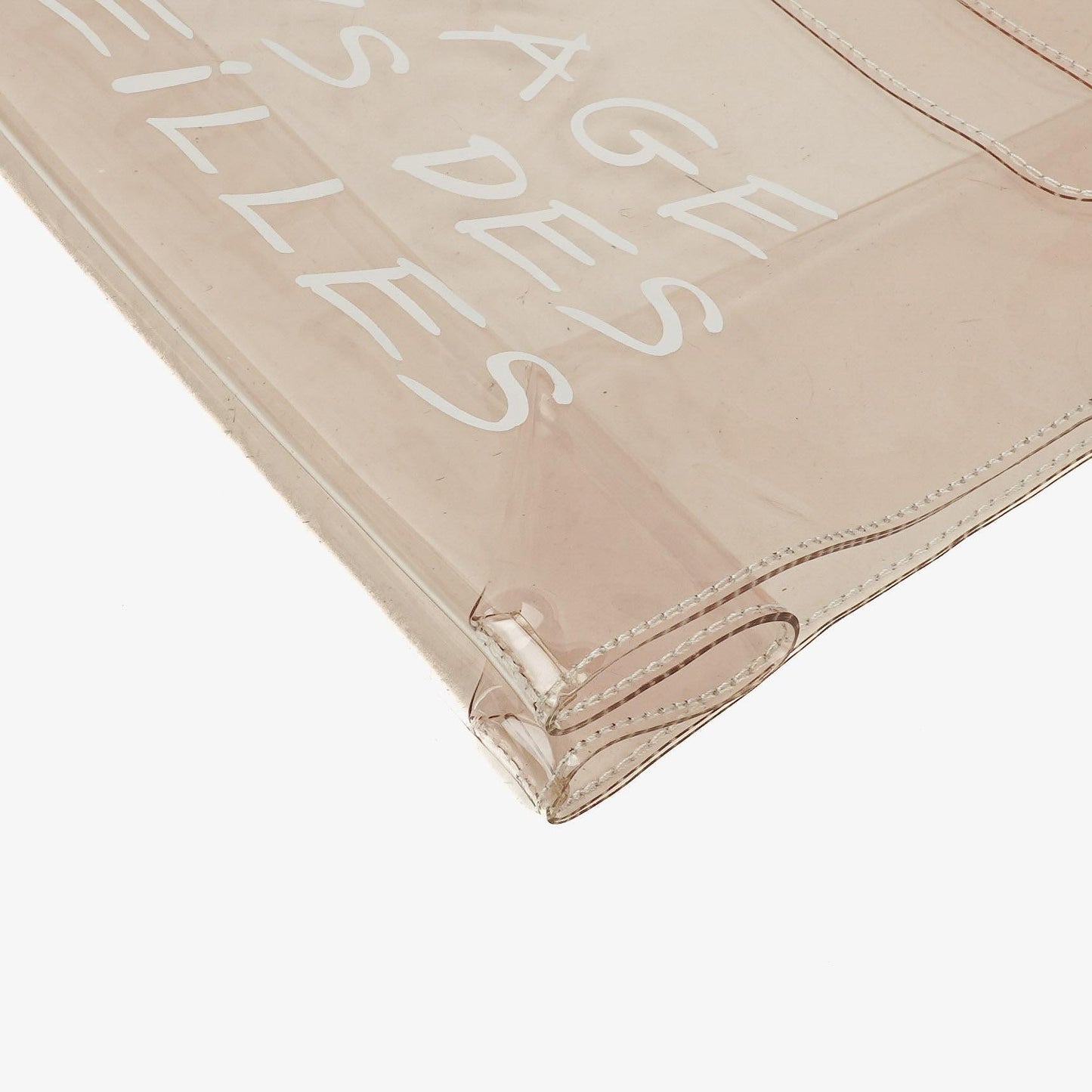 Hermès Souvenir De L'Exposition Kelly Tasche aus transparentem Vinyl