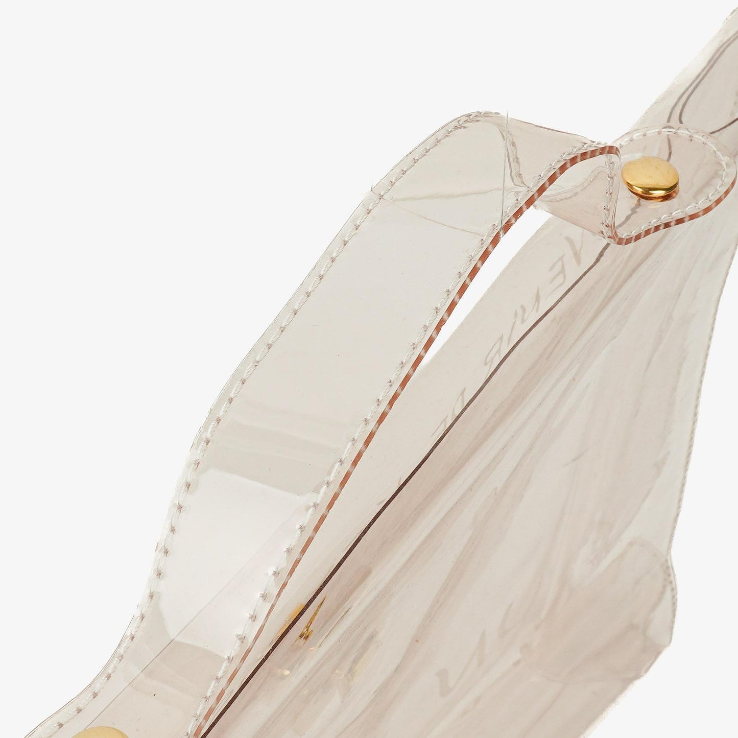 Hermès Souvenir De L'Exposition Kelly Tasche aus transparentem Vinyl