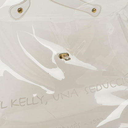 Hermès Souvenir De L'Exposition Kelly Tasche aus transparentem Vinyl