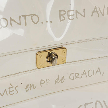 Hermès Souvenir De L'Exposition Kelly Tasche aus transparentem Vinyl