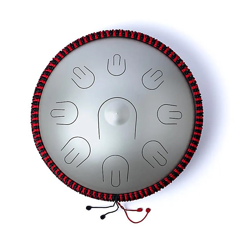 Hluru Handpan/Zungentrommel hybrid 9 Töne D - minor - ±36cm - Laminimas e.K