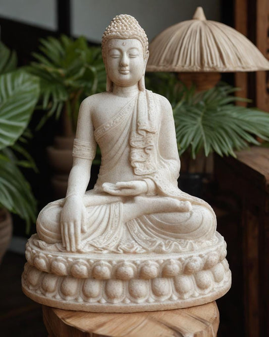 3-D-Buddha-Statue – Meditierende Harmonie