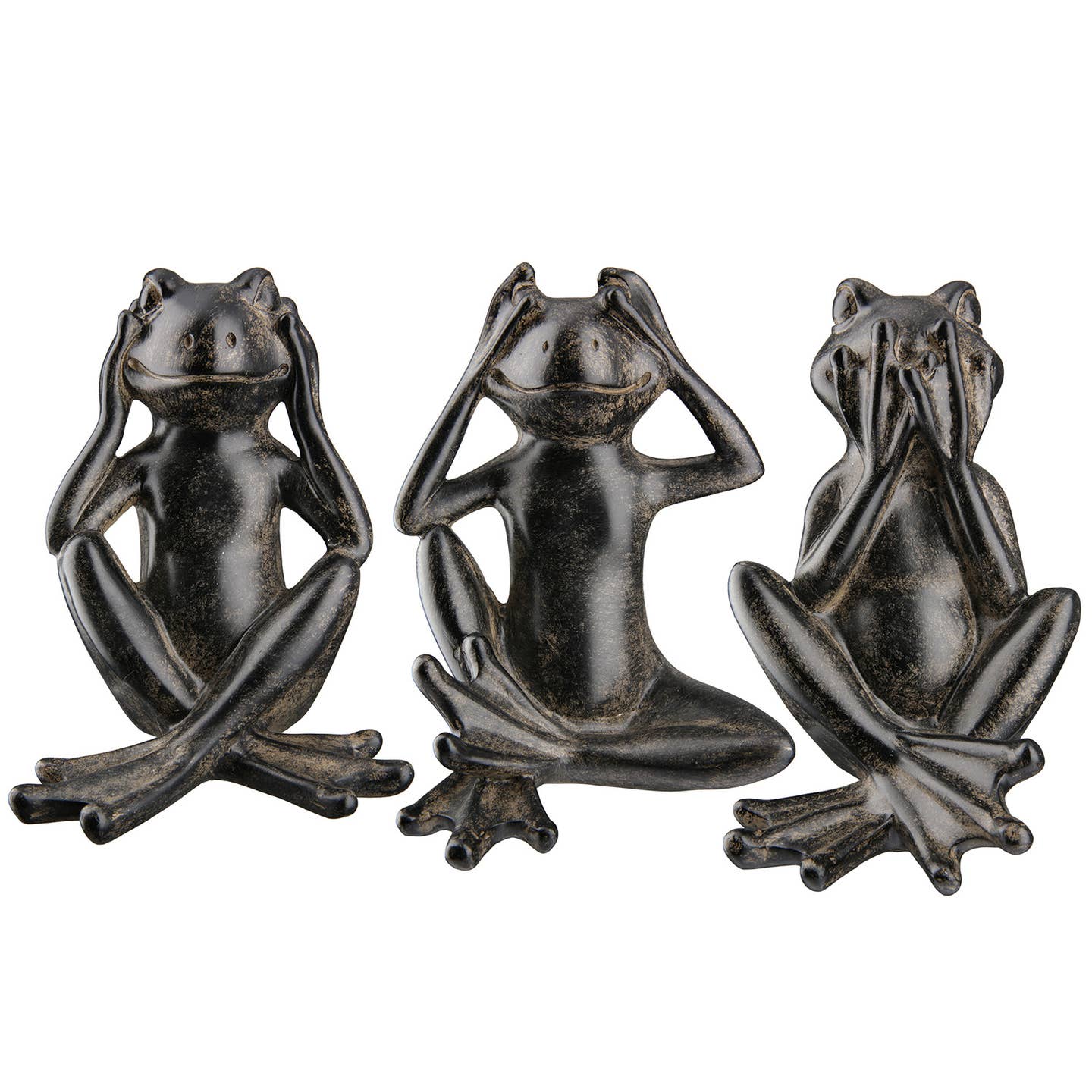 Dekofigur Frosch „Randy“ aus Polyresin