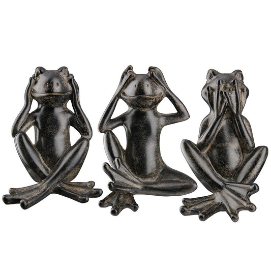 Dekofigur Frosch „Randy“ aus Polyresin