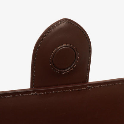 Jacquemus Le Grand Bambino Schultertasche aus braunem Kalbsleder
