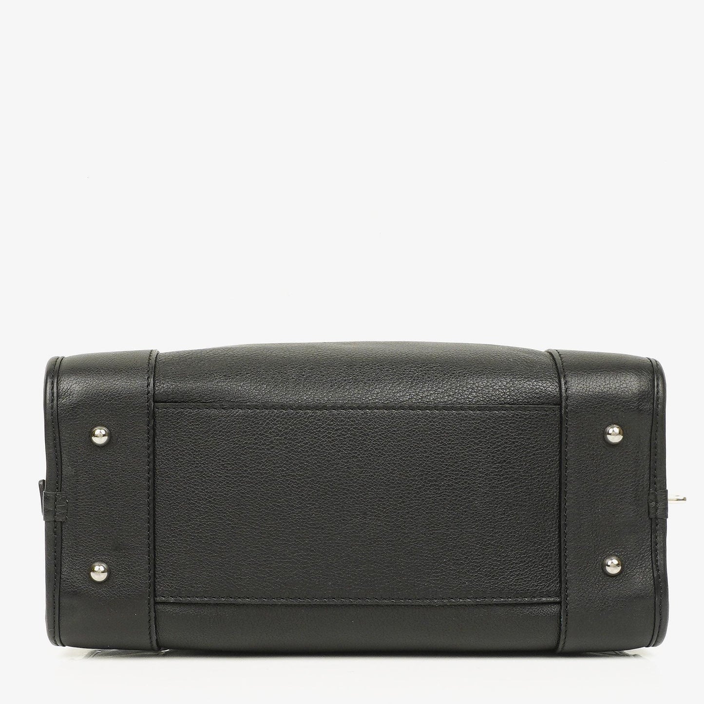 Loewe Amazona 28 Handtasche aus schwarzem Leder