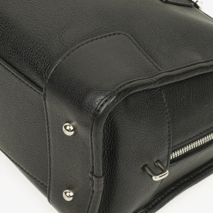 Loewe Amazona 28 Handtasche aus schwarzem Leder