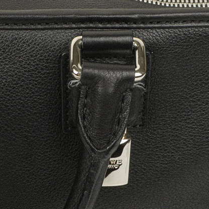 Loewe Amazona 28 Handtasche aus schwarzem Leder
