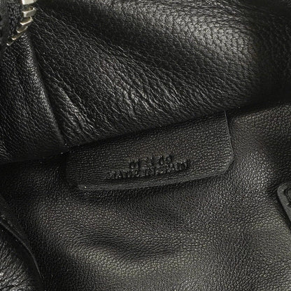 Loewe Amazona 28 Handtasche aus schwarzem Leder