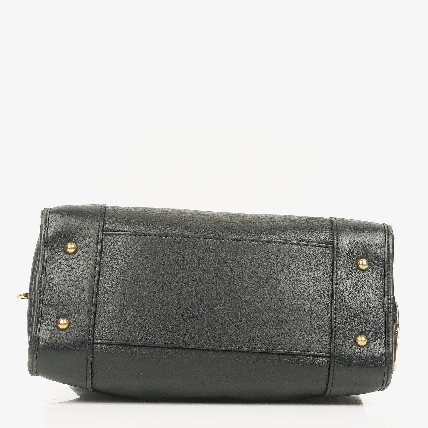 Loewe Amazona 28 Handtasche aus schwarzem Leder