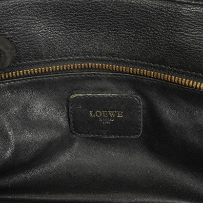 Loewe Amazona 28 Handtasche aus schwarzem Leder