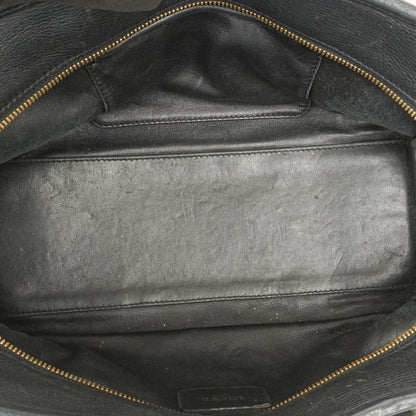Loewe Amazona 28 Handtasche aus schwarzem Leder