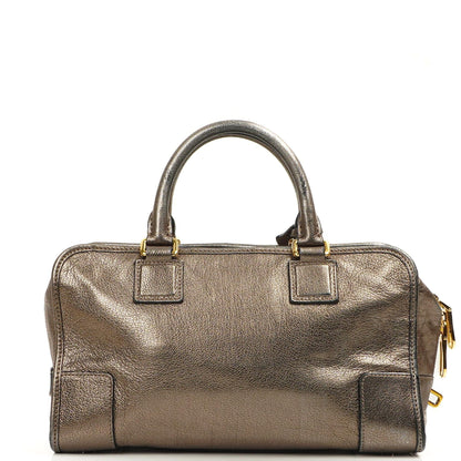 Loewe Amazona 28 Handtasche Bronze Metallic Kalbsleder