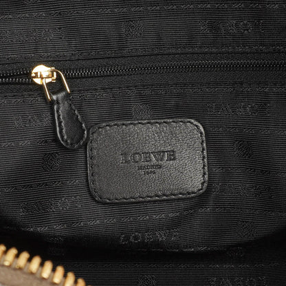 Loewe Amazona 28 Handtasche Bronze Metallic Kalbsleder