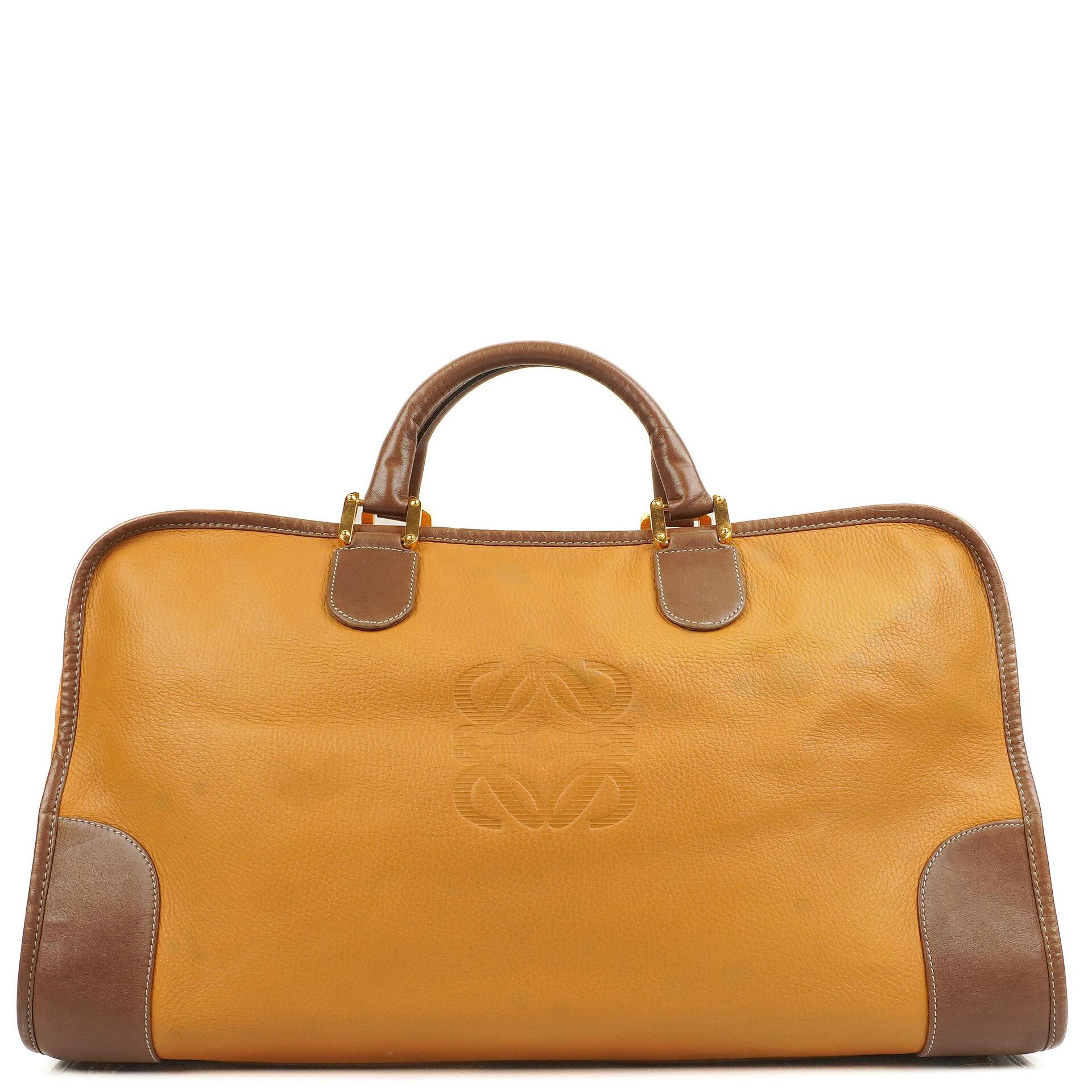 Loewe Amazona Leder Reisegriff Tasche
