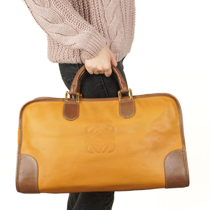 Loewe Amazona Leder Reisegriff Tasche