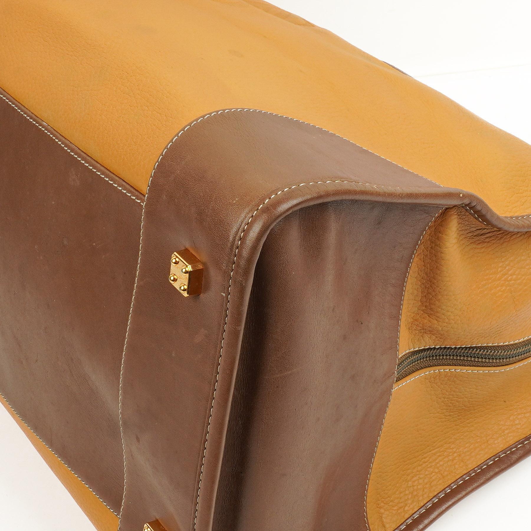 Loewe Amazona Leder Reisegriff Tasche