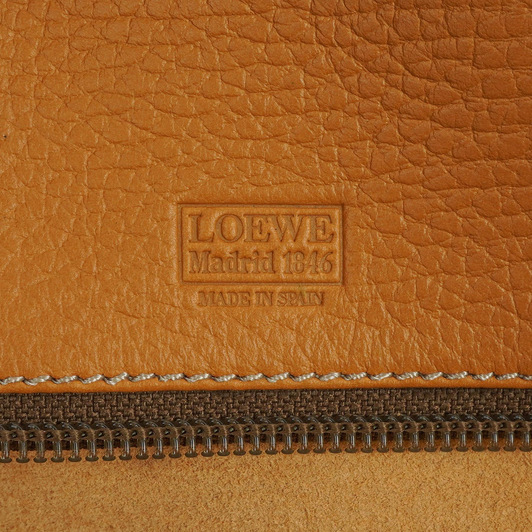 Loewe Amazona Leder Reisegriff Tasche