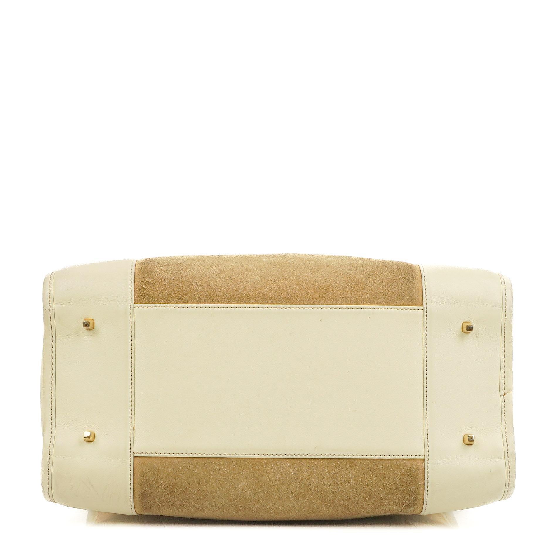 Loewe Amazona Wildleder Kalbsleder Griff Tasche