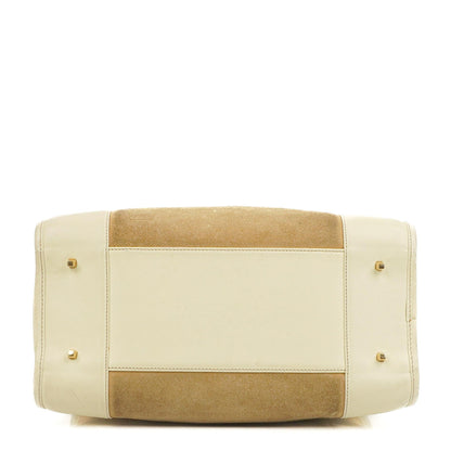 Loewe Amazona Wildleder Kalbsleder Griff Tasche