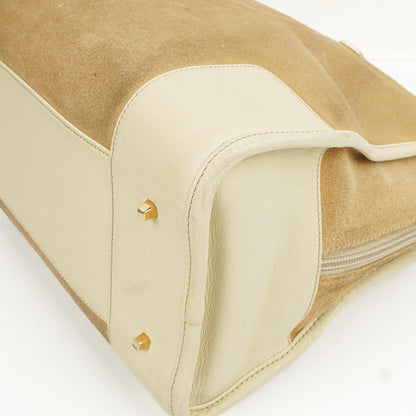 Loewe Amazona Wildleder Kalbsleder Griff Tasche