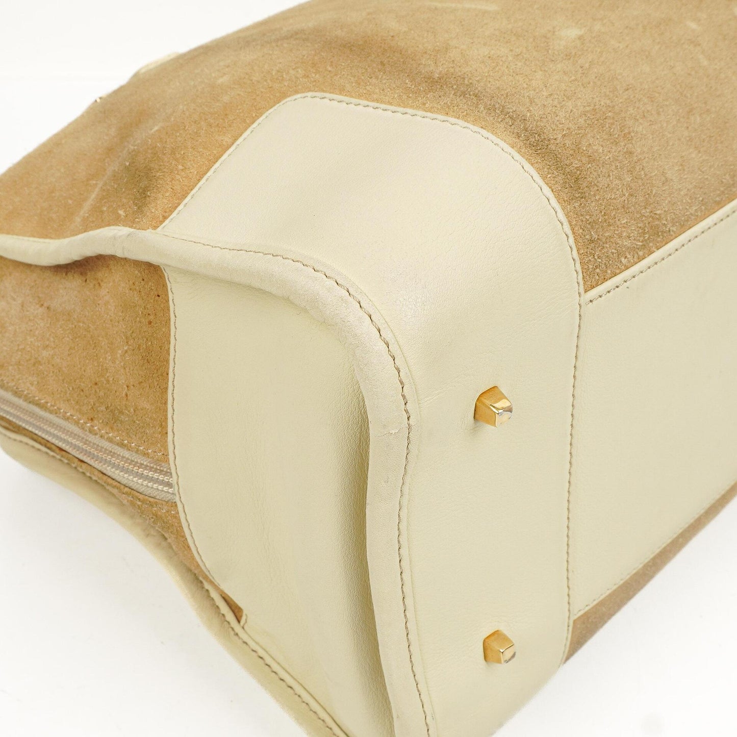 Loewe Amazona Wildleder Kalbsleder Griff Tasche