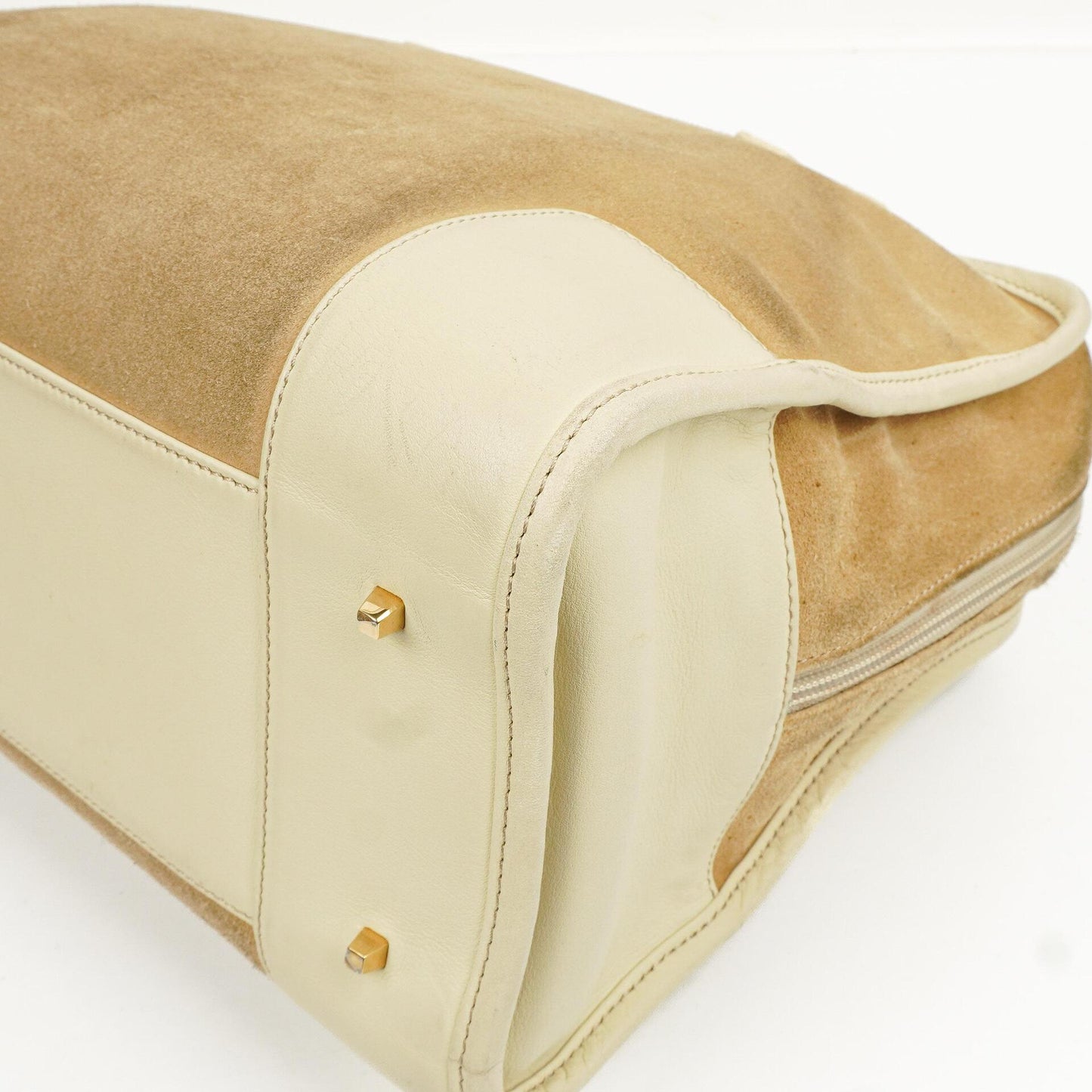 Loewe Amazona Wildleder Kalbsleder Griff Tasche