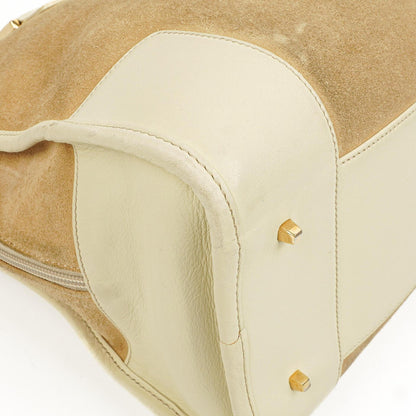 Loewe Amazona Wildleder Kalbsleder Griff Tasche
