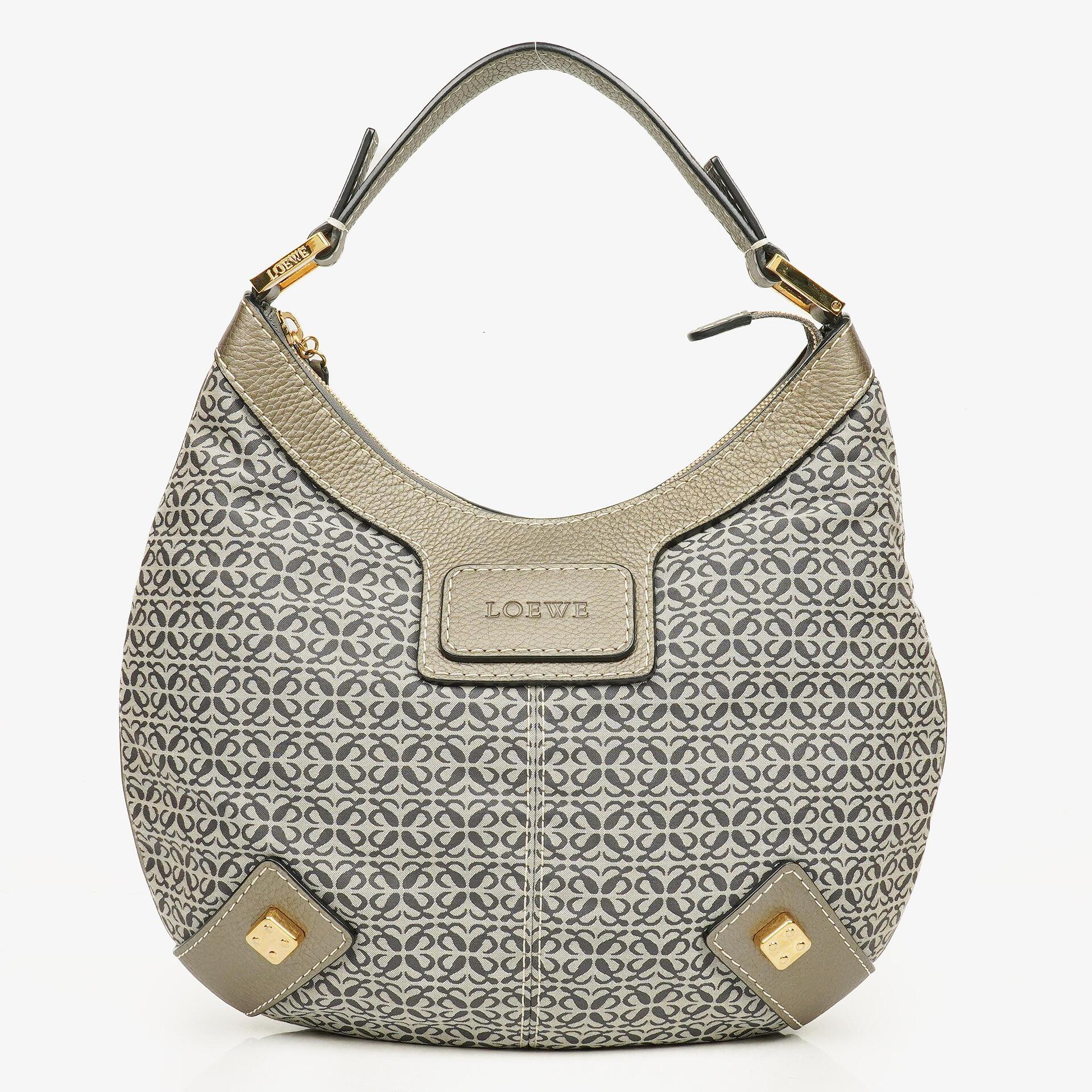 Loewe Anagram Canvas New Road Hobo Tasche