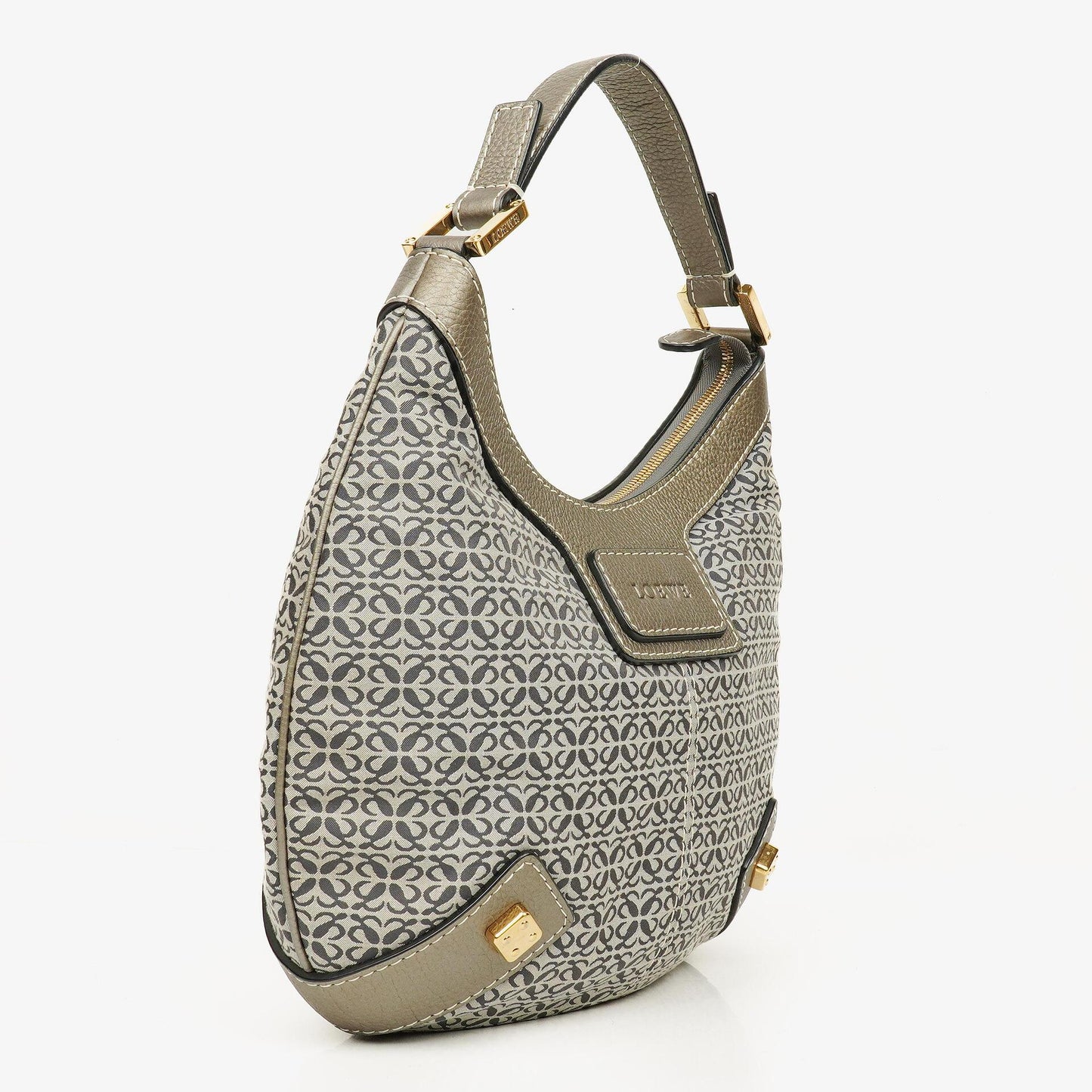 Loewe Anagram Canvas New Road Hobo Tasche