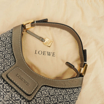 Loewe Anagram Canvas New Road Hobo Tasche