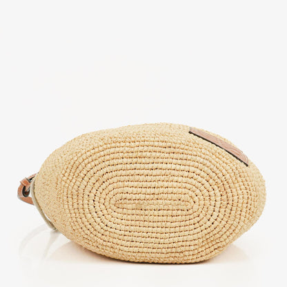 Loewe Anagram Paula's Ibiza Pochette Crossbody-Tasche aus Raffia