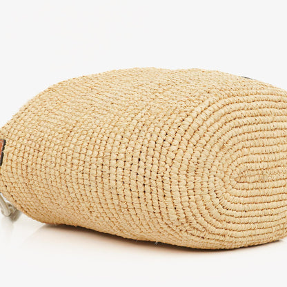 Loewe Anagram Paula's Ibiza Pochette Crossbody-Tasche aus Raffia