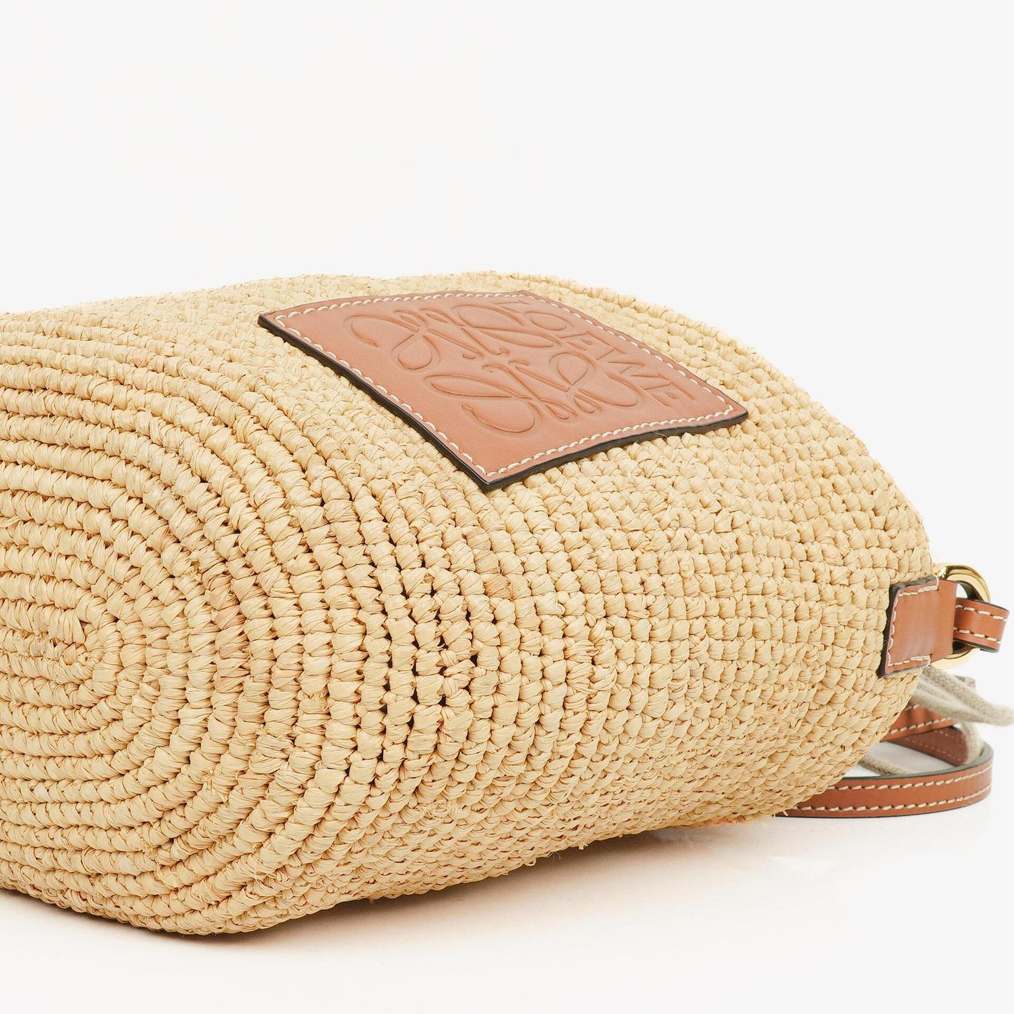 Loewe Anagram Paula's Ibiza Pochette Crossbody-Tasche aus Raffia