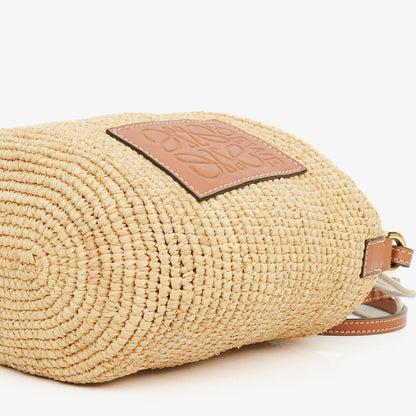 Loewe Anagram Paula's Ibiza Pochette Crossbody-Tasche aus Raffia