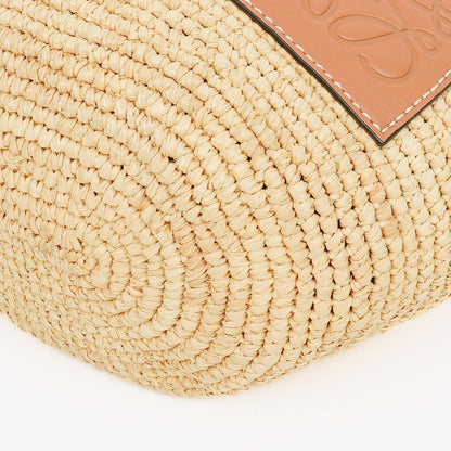 Loewe Anagram Paula's Ibiza Pochette Crossbody-Tasche aus Raffia
