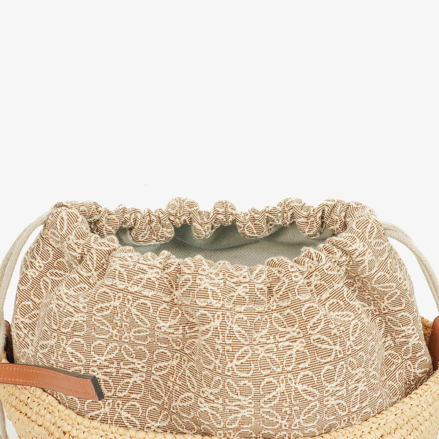 Loewe Anagram Paula's Ibiza Pochette Crossbody-Tasche aus Raffia