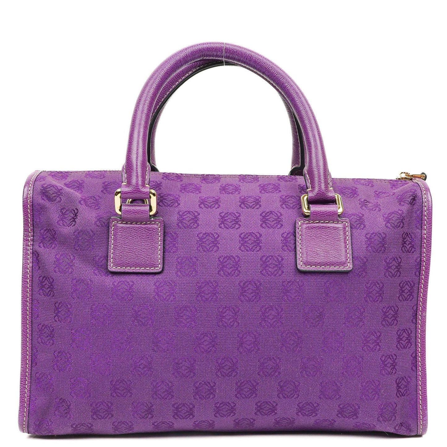 Loewe Anagram Lila Schultertasche