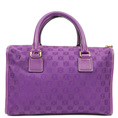 Loewe Anagram Lila Schultertasche