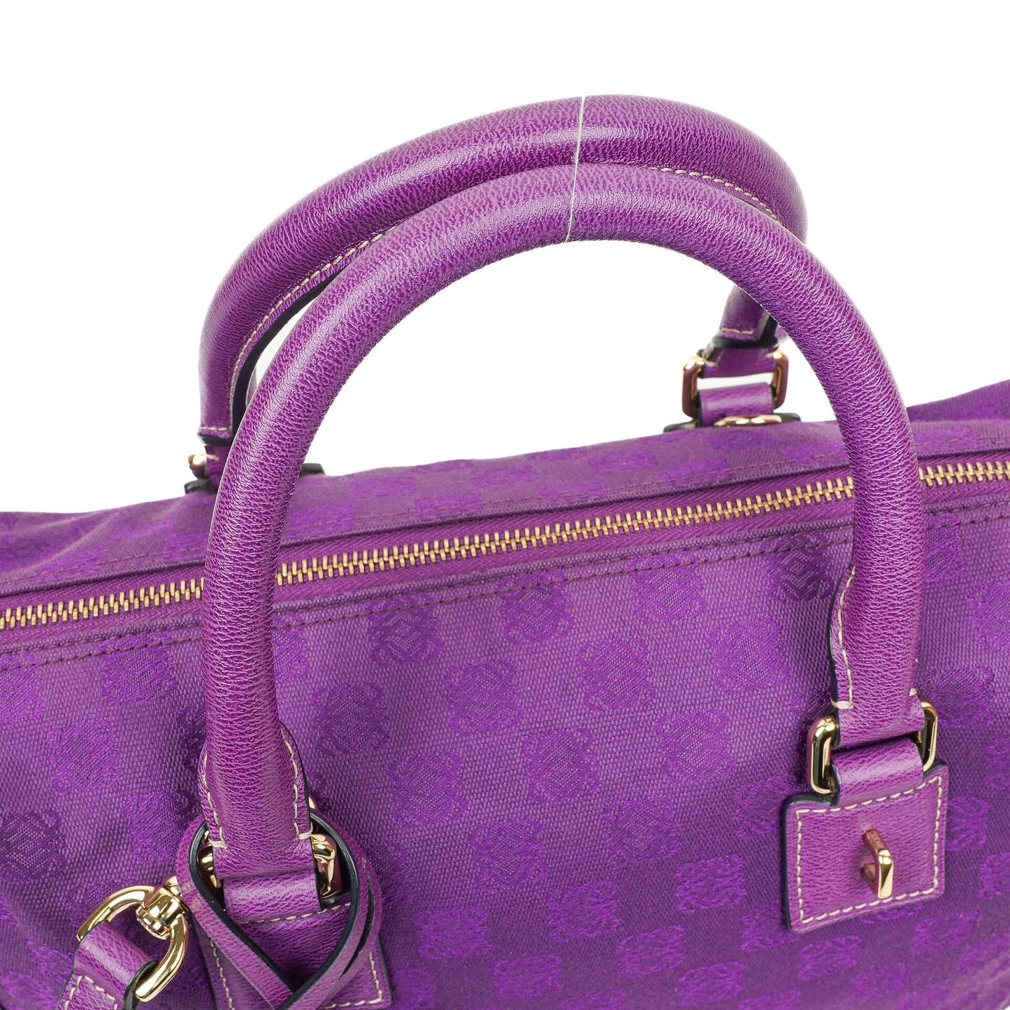 Loewe Anagram Lila Schultertasche