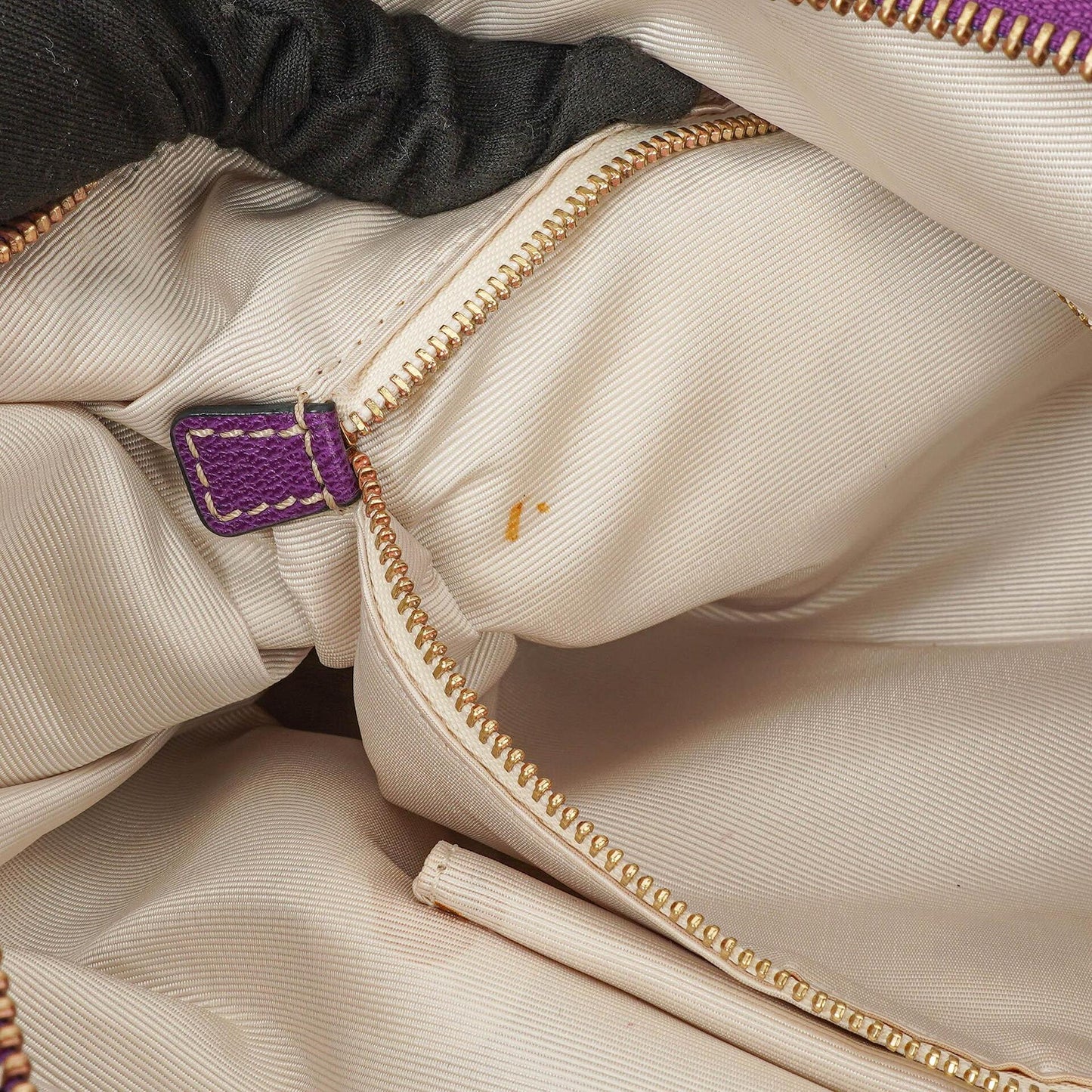 Loewe Anagram Lila Schultertasche