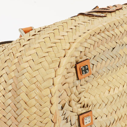 Loewe Anagram Korbtasche aus Raffia
