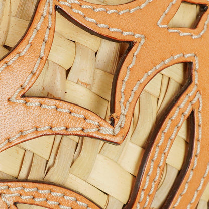 Loewe Anagram Korbtasche aus Raffia