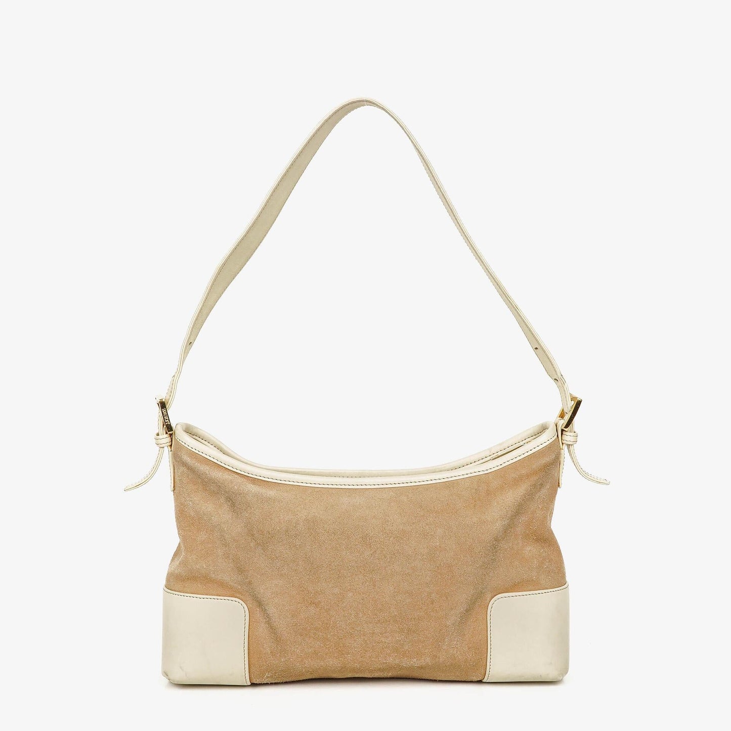 Loewe Anagram Schultertasche aus Wildleder