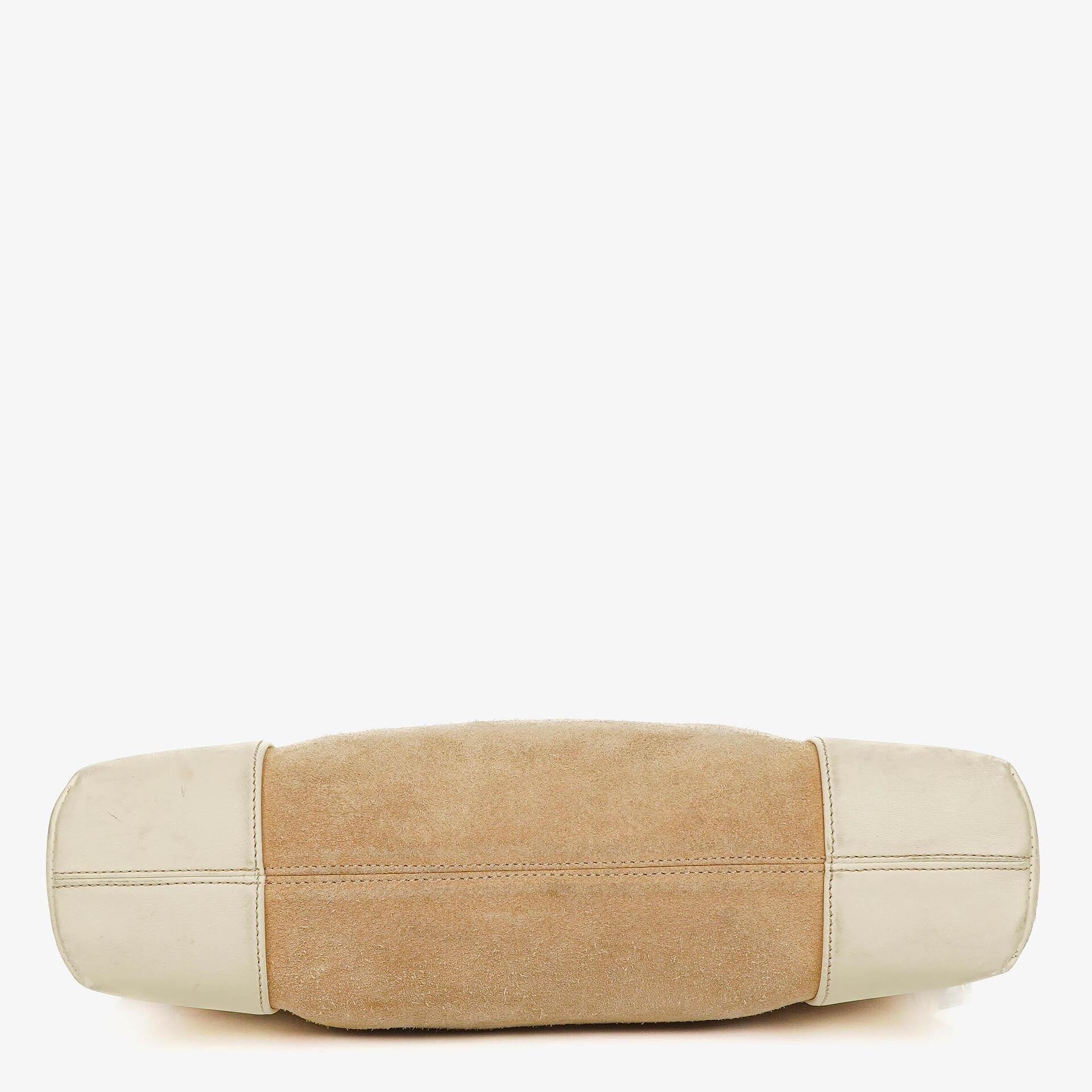 Loewe Anagram Schultertasche aus Wildleder